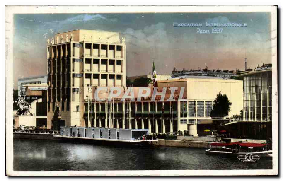 CPA Paris Exposition internationale Paris 1937 Pavillon De L'italie Architecte 
