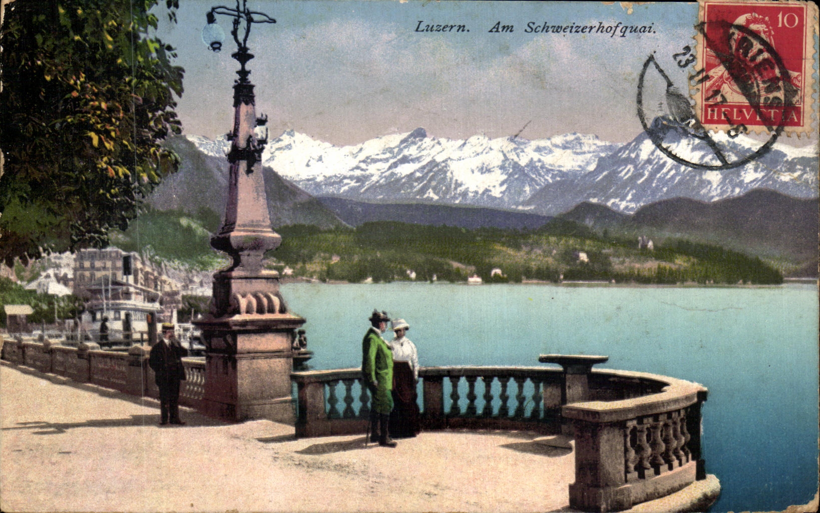 CPA Luzern Am Schweizerhofquai Suisse