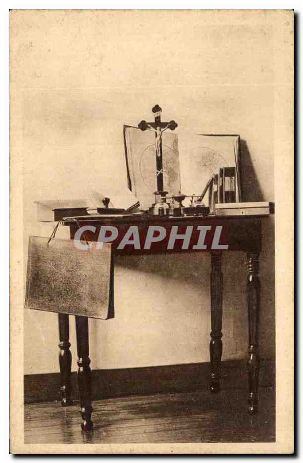 CPA La Table De Travail De Sainte Therese Enfant Lisieux