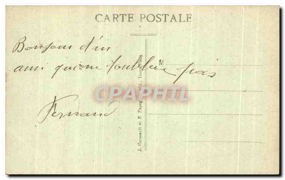 CPA Paris Place De La Baslille Et Colonne De Juillet — Rückseite