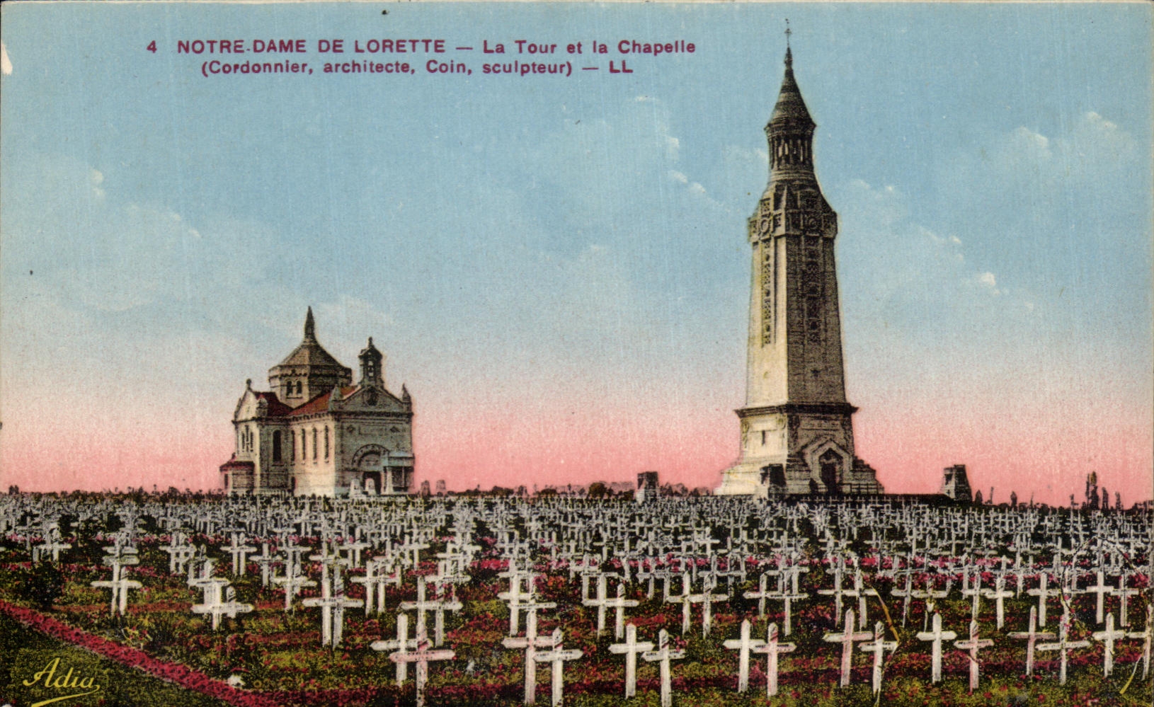 Notre-Dame de Lorette — La Tour et la Chapelle — Adia