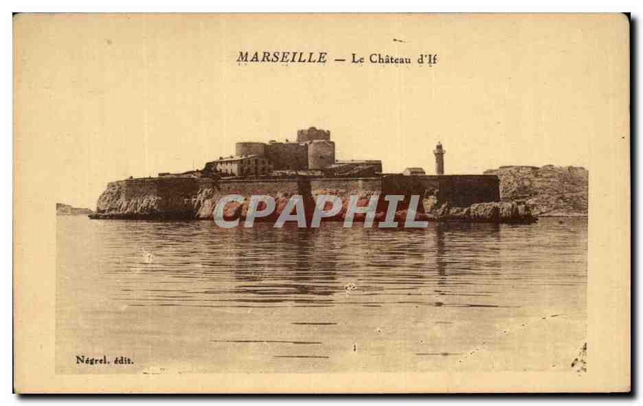 CPA Marseille Le Chateau d'if