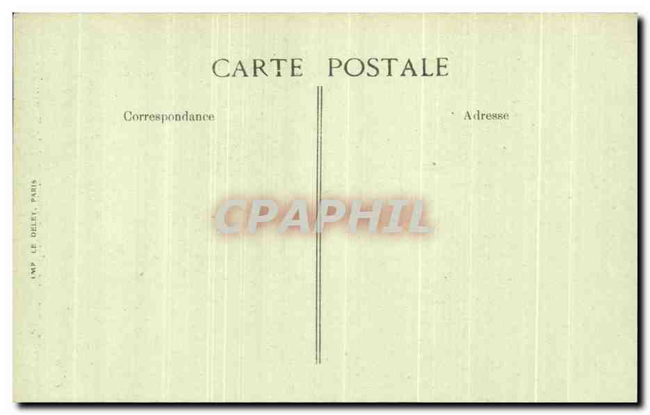 CPA Paris Tombeau de Sainte Genevieve dens L'Eglise Saint Etienne du Mont — Rückseite