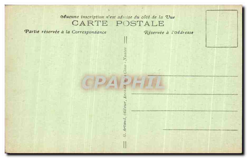 CPA Lisieux Portail Sud de la Cathedrale Saint Pierre — Rückseite