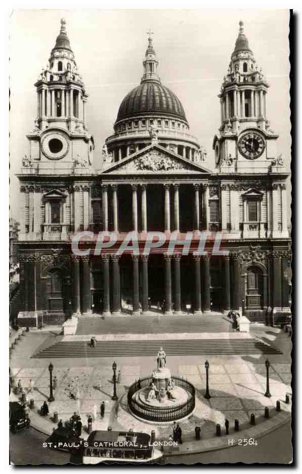 CPA St Paul's Cathedral London This Majestic Cathedrale designed