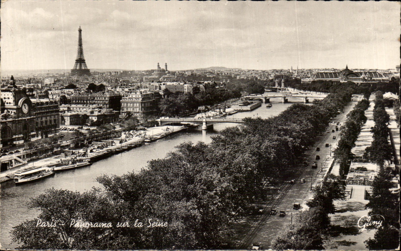 Paris - Panorama sur la Seine — Gémy, n°3516