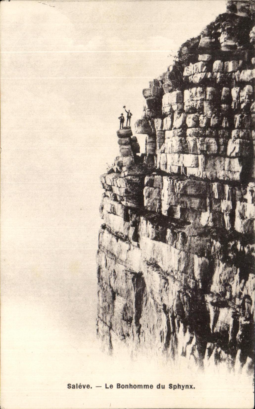 Salève — Le Bonhomme du Sphynx — Hercourt, éditeur