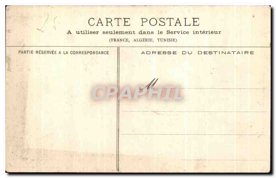 CPA Cathedrale de Narbonne d'apres une gravure de 1836 — Rückseite