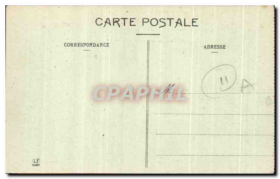 CPA La Vallee De L'Aude La Pierre Lys Entree du defile Trou du Cure — Rückseite