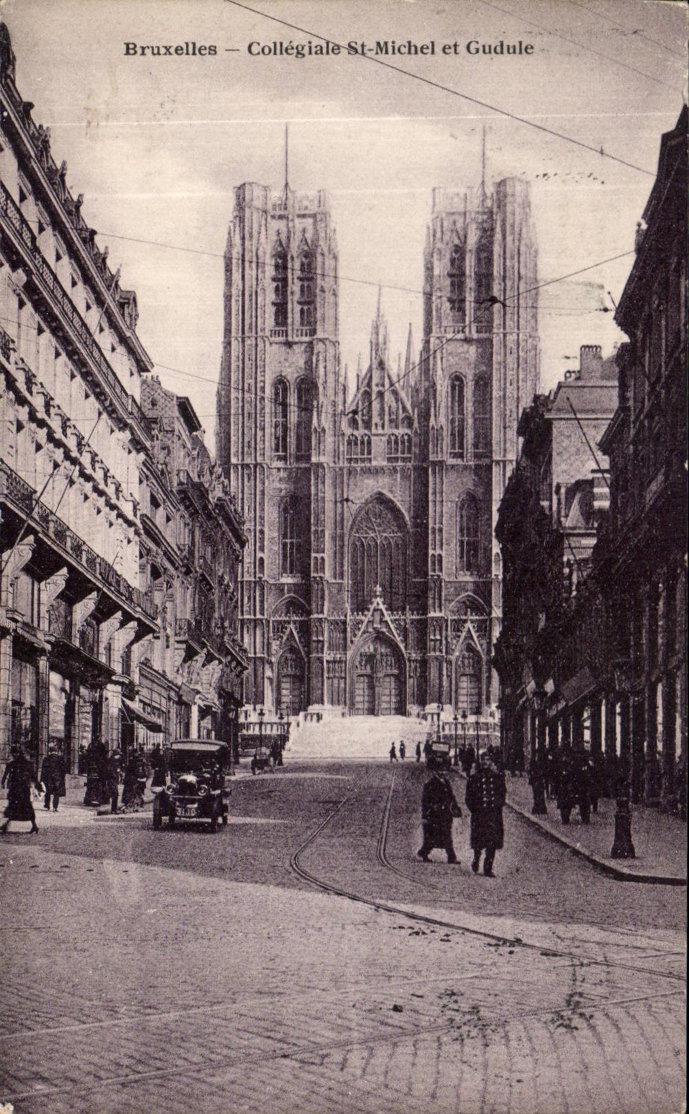 CPA Bruxelles Collegiale St Michel et Gudule