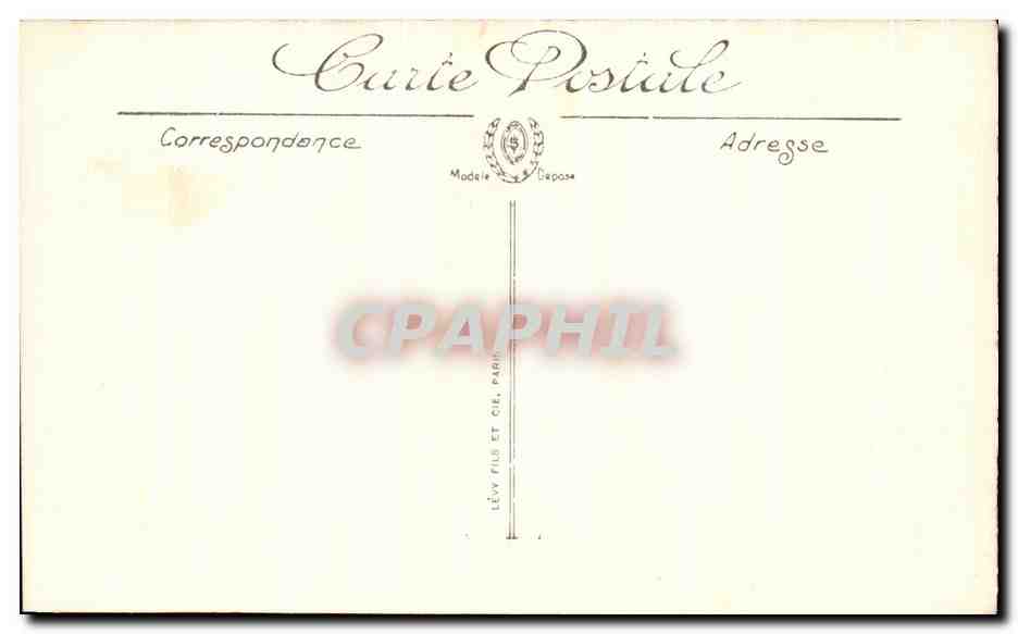 CPA Chartres La Porte Guillaume Buvette tabac — Verso