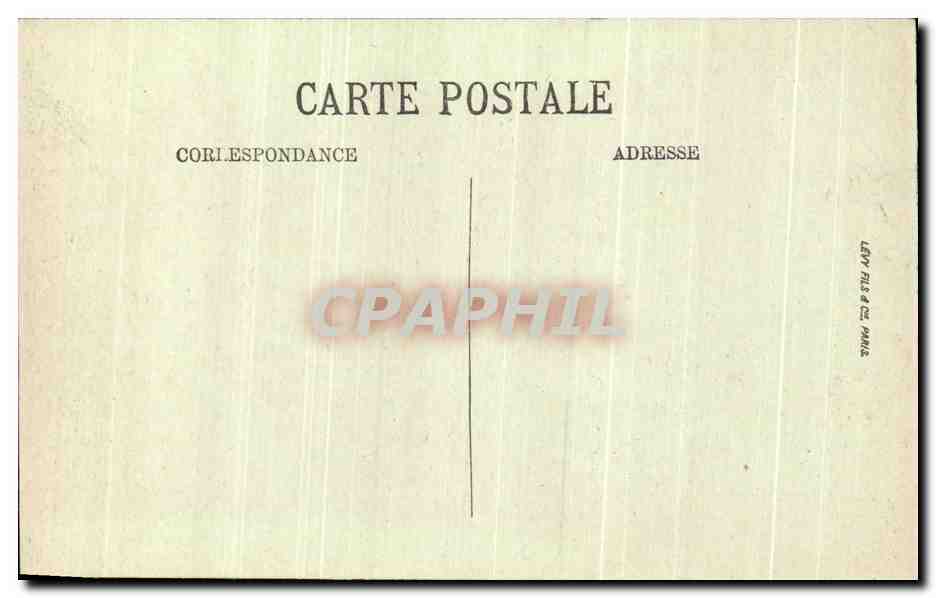 CPA Vichy La Facade du Casino — Verso