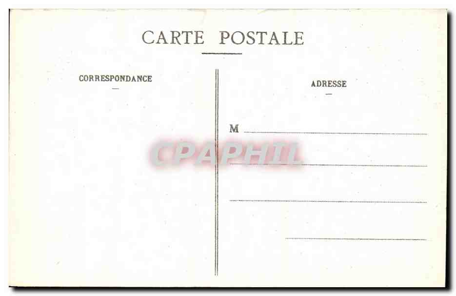 CPA Vichy Place Victor Hugo — Verso