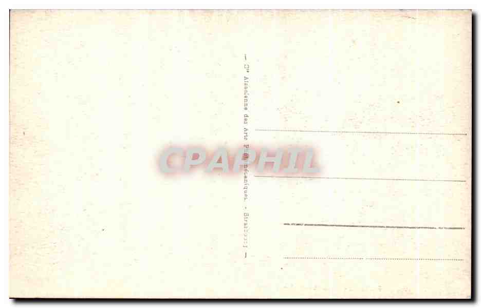 CPA Vichy La Salle des Fetes — Verso