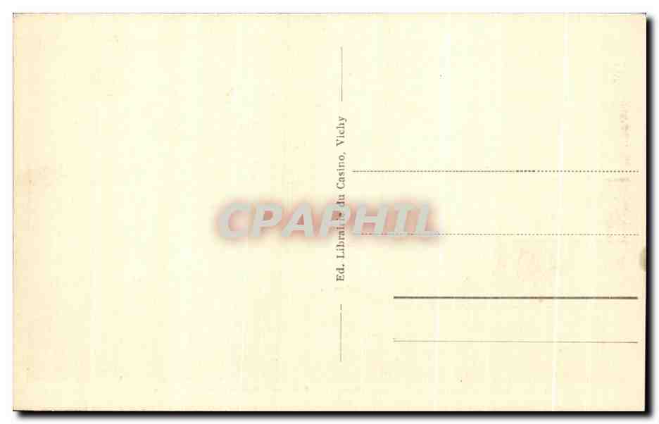 CPA Environs de Vichy La Vallee du Jolan et la Route de Malavaux — Verso