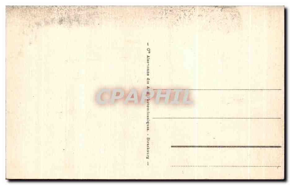 CPA Vichy L'Etablissement Thermal — Verso