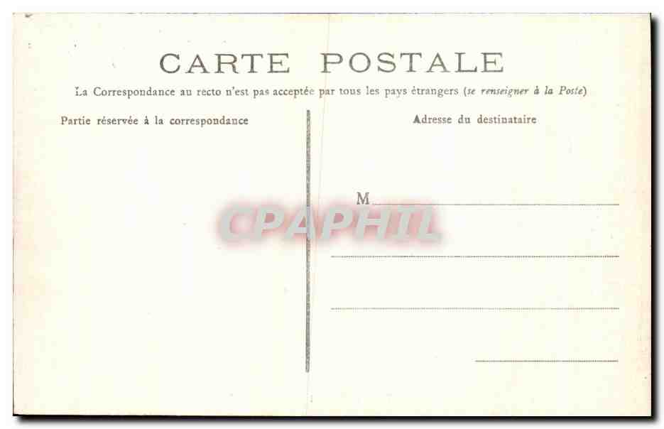 CPA Vichy L'Allier le Quai et le Parc — Verso
