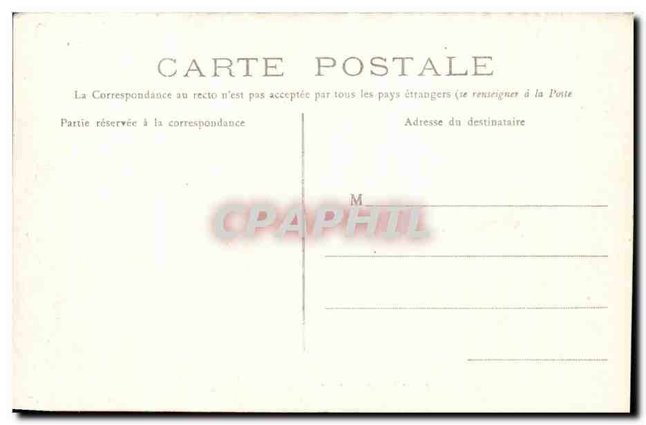 CPA Vichy Le Lac au Nouveau Parc Cygnes — Verso