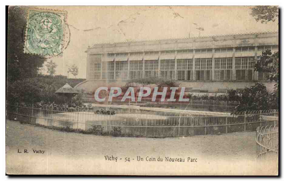 Vichy - 54 - Un Coin du Nouveau Parc — L. R. Vichy