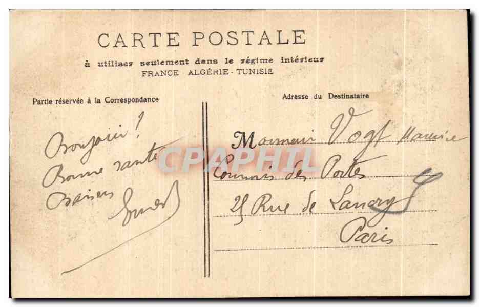 Vichy - 54 - Un Coin du Nouveau Parc — L. R. Vichy — Verso