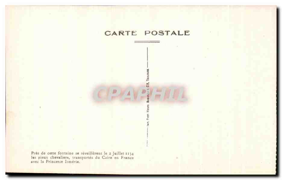 Notre-Dame-de-Liesse — Die Wunderquelle — Verlag M. L. Cabdo Liesse — Rückseite