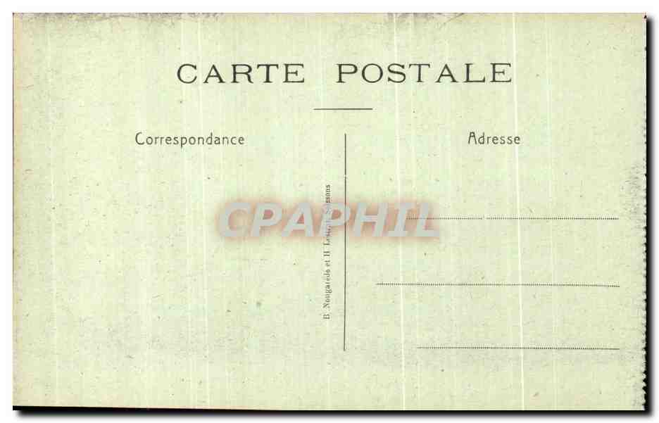 CPA Le Ferme de Chavigny Militaria — Rückseite