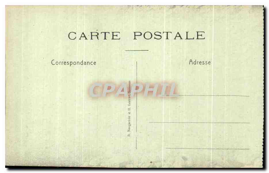 CPA Saint Pierre Aigle Dans les Ruines Militaria — Rückseite