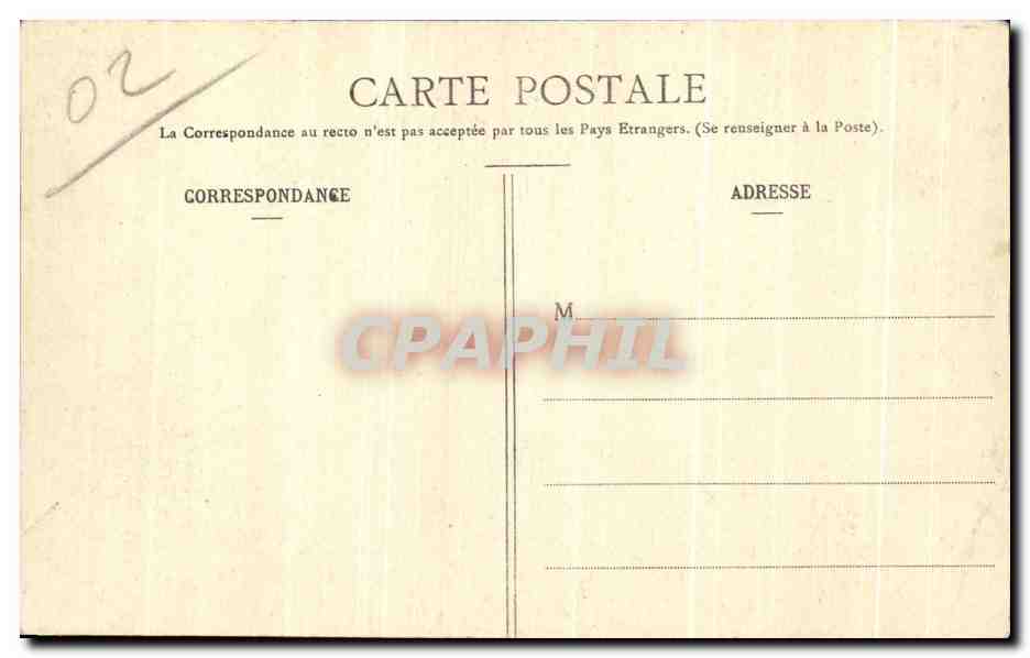 CPA Chateau de Vic sur Aisne au 16eme — Back