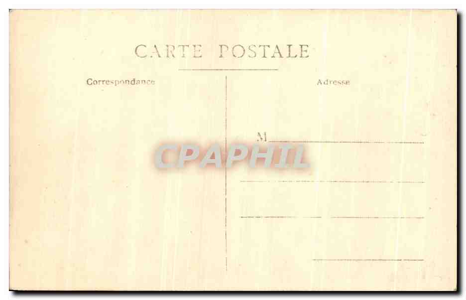 CARTE PHOTO Biarritz — Rückseite