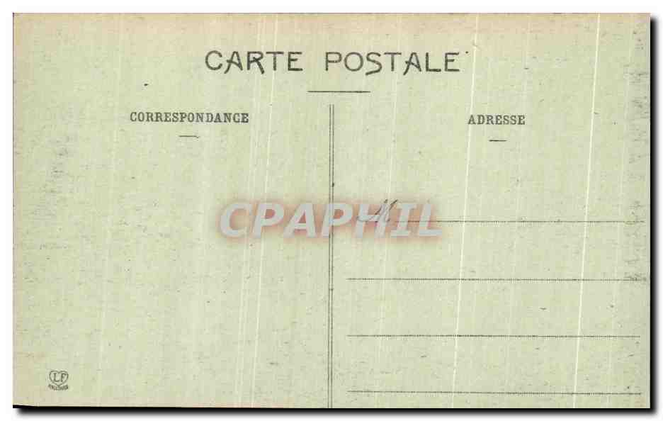 CPA Les Hautes Pyrenees Lourdes Le Fort Et Vallee d'Argeles — Verso