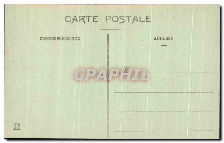 CPA Les Hautes Pyrenees Lourdes Vue sur la ville du Sommet Du Calvaire — Verso