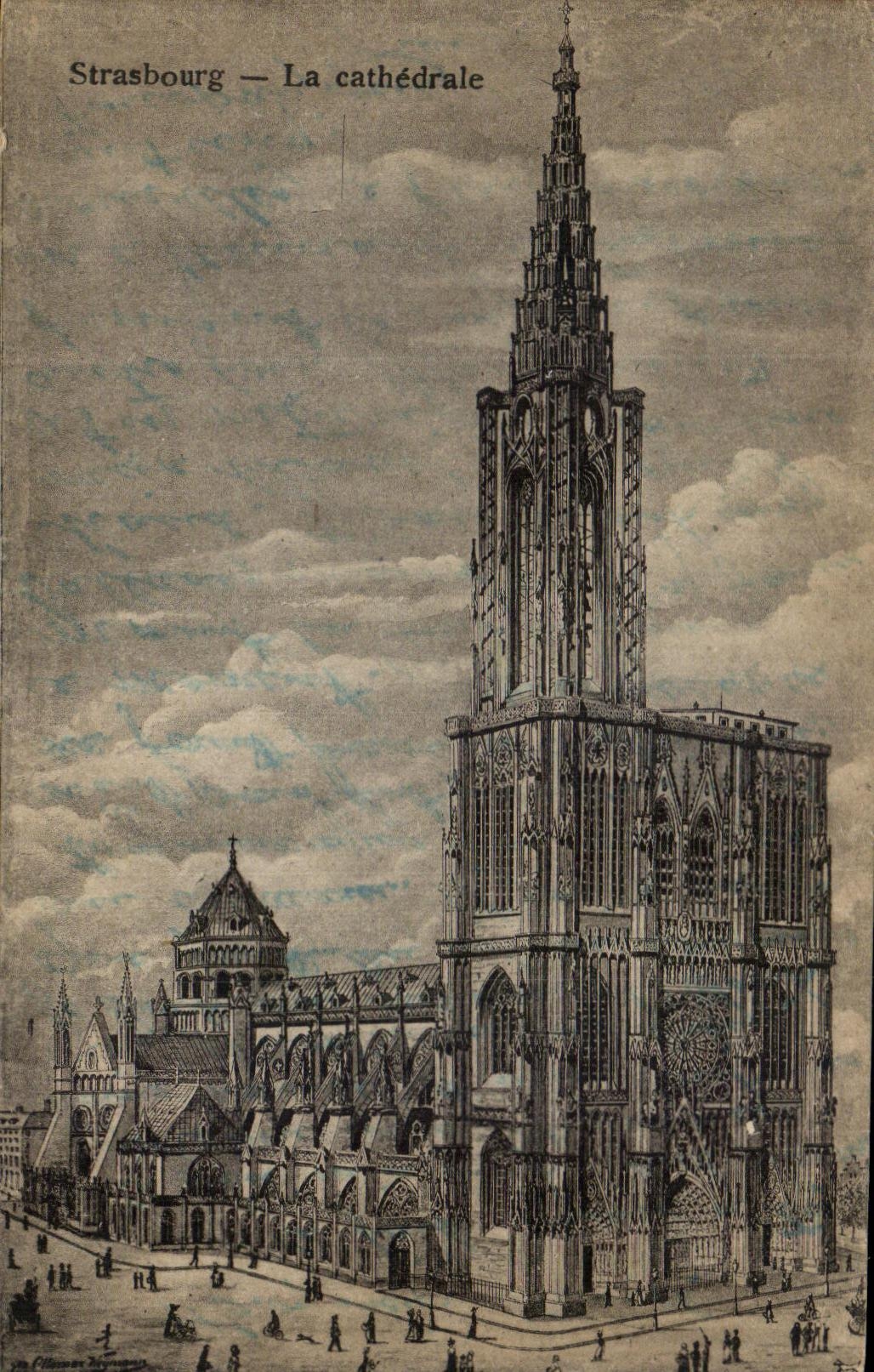 CPA Strasbourg La Cathedrale