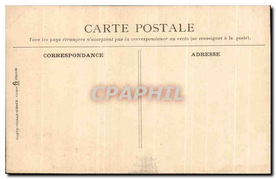 CPA Le cure de Pontoise Seyes  — Verso