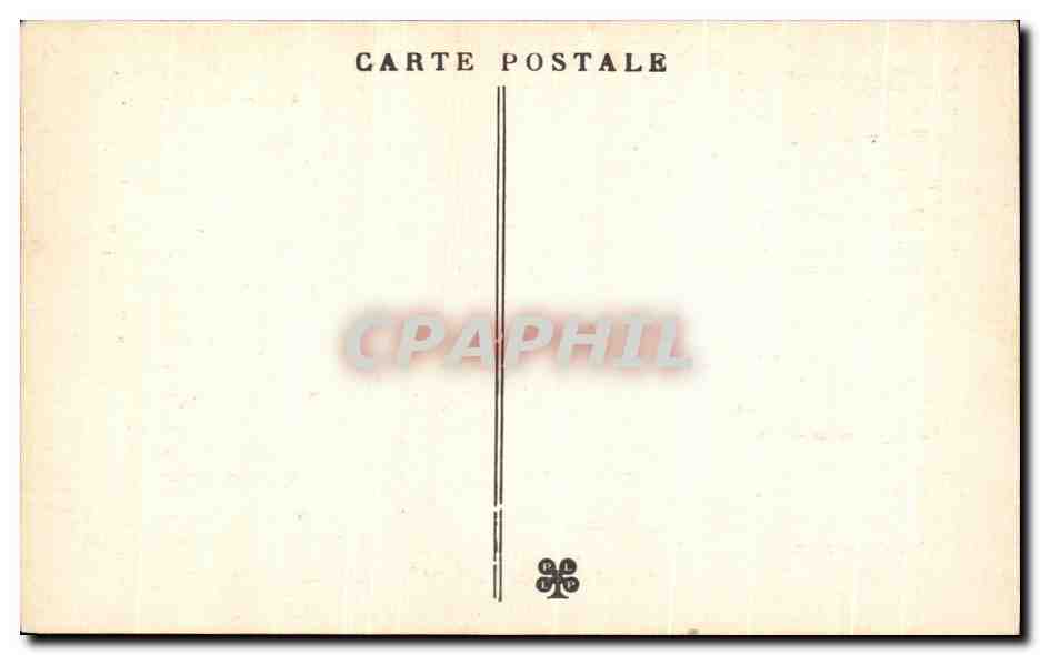 CPA Lourdes L'Ave De Lourdes — Verso