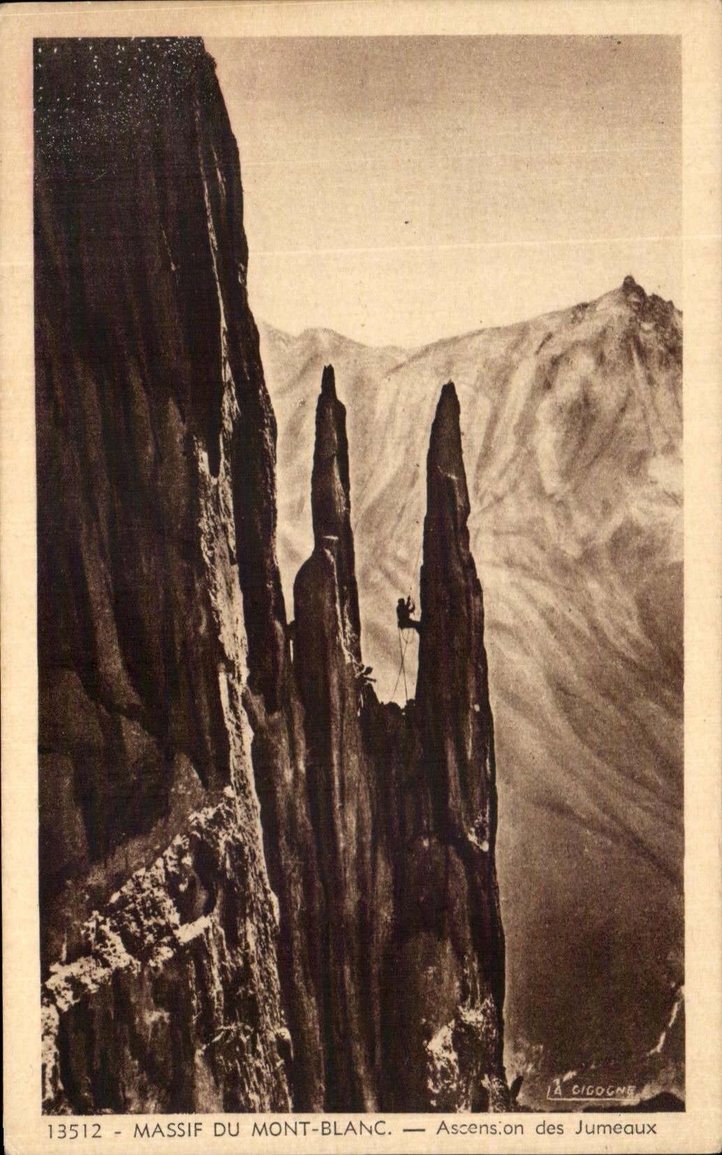Massif du Mont-Blanc — Ascension des Jumeaux — A. Cigogne