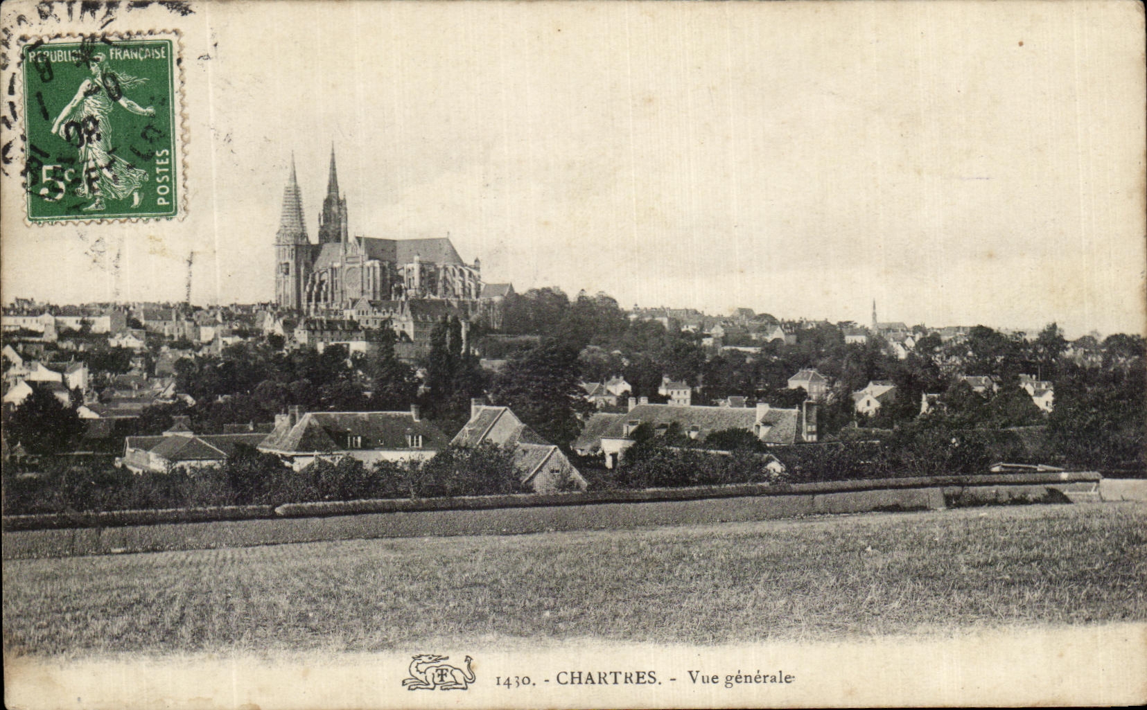 CPA Chartres Vue generale
