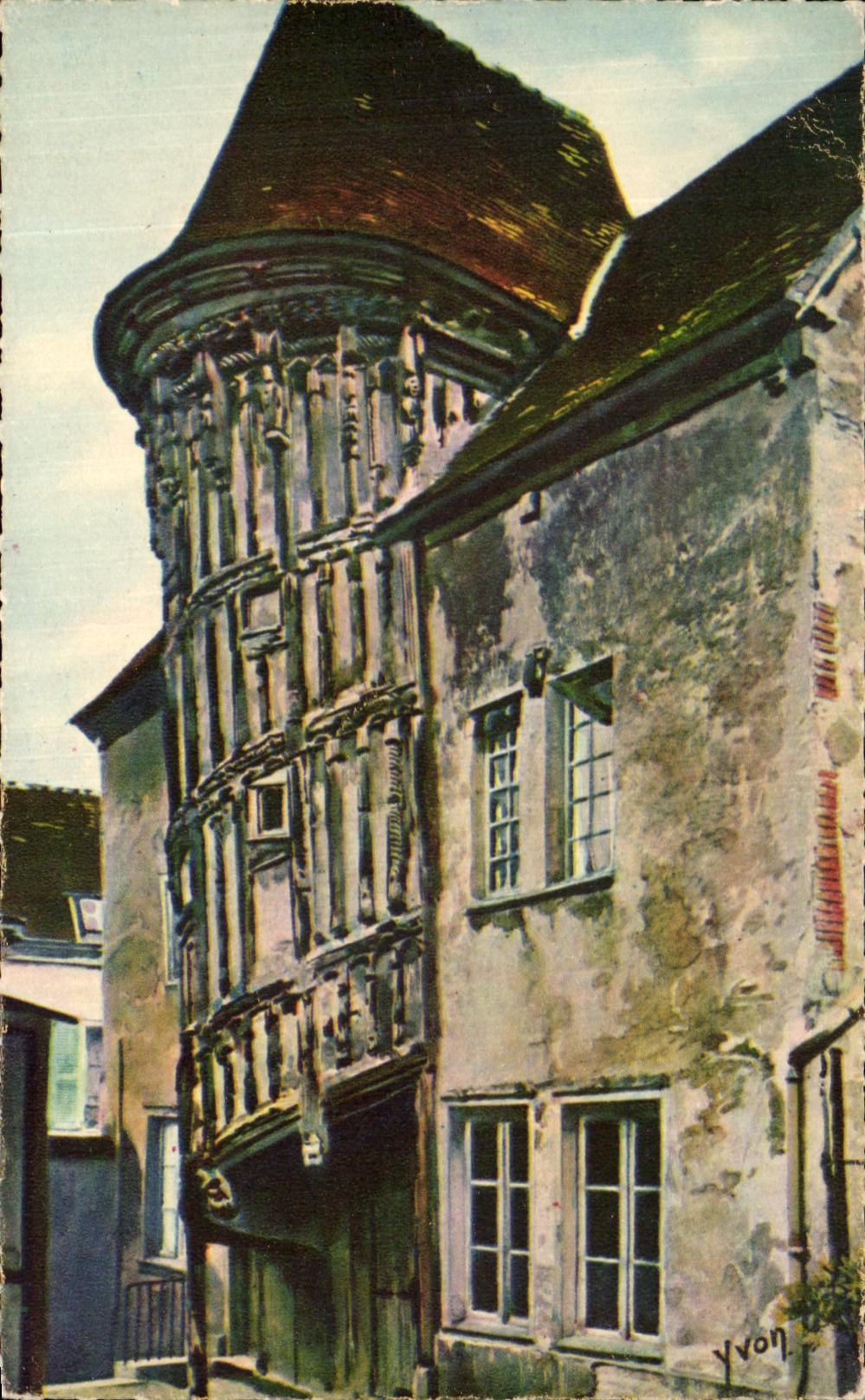 Chartres (Eure-et-Loir) — L'Escalier de la Reine Berthe — Éditions d'Art Yvon