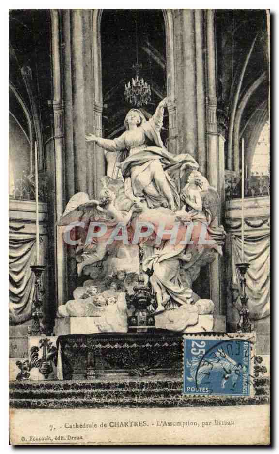 CPA Cathedrale de Chartres L'Assomption par Bridan