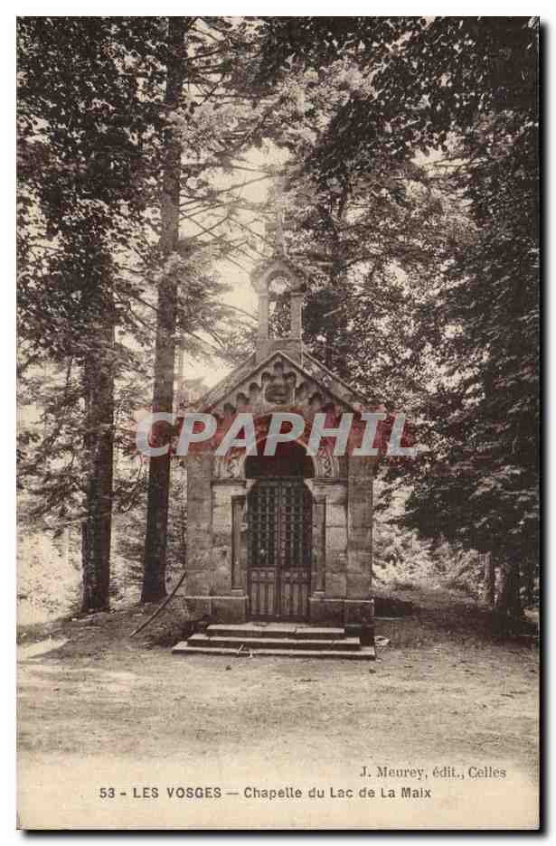 CPA Les Vosges Chapelle du Lac de la Maix