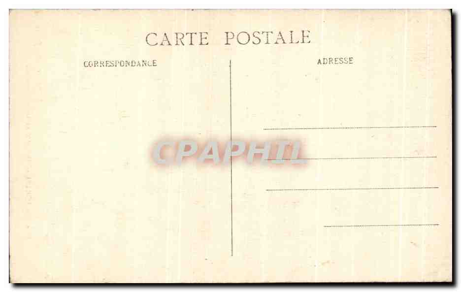 CPA Les Vosges Chapelle du Lac de la Maix — Rückseite