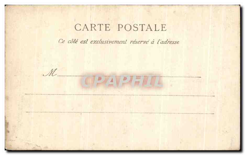 CPA Rouen Eglise Saint Patrice — Rückseite