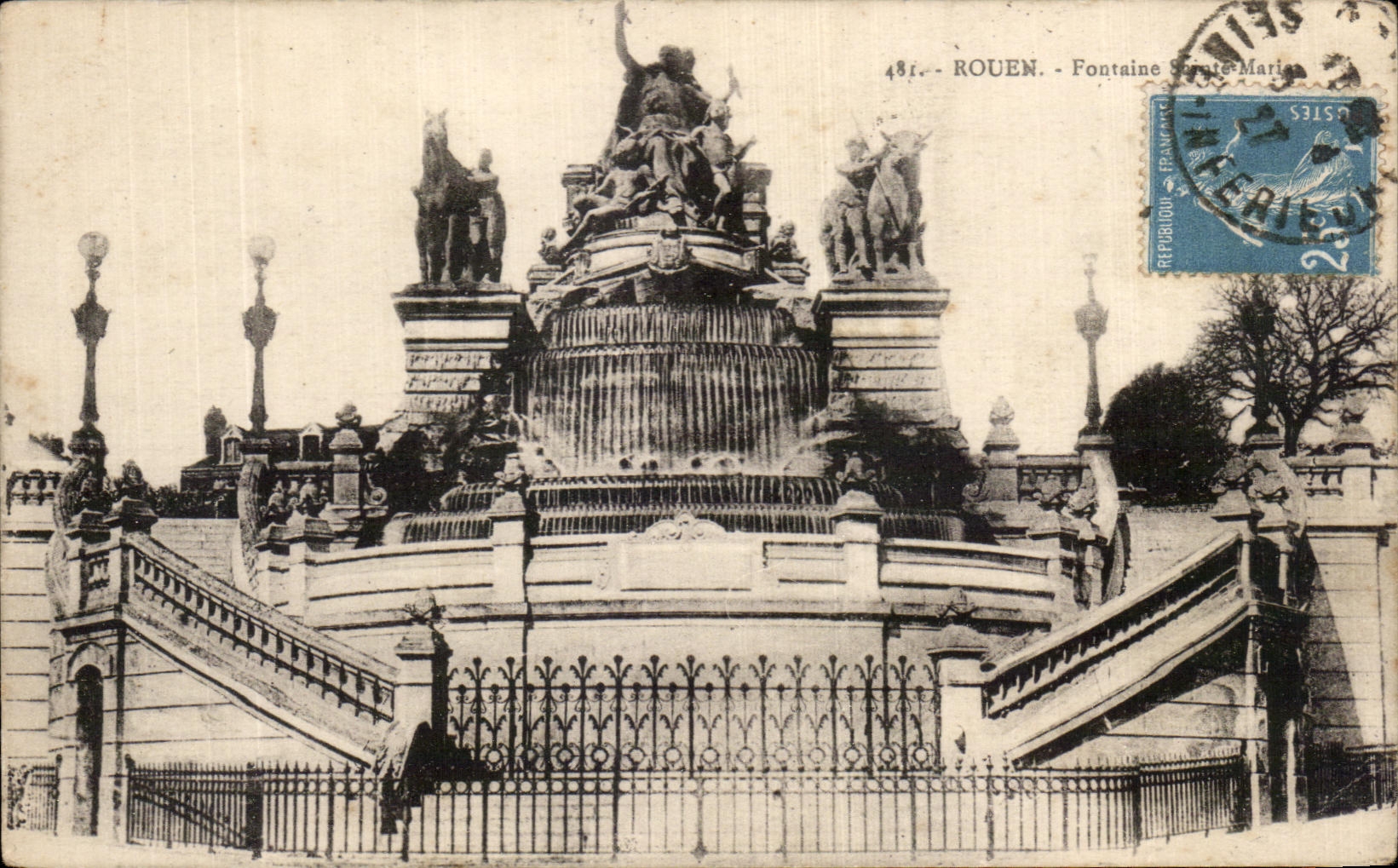 CPA Rouen Fontaine Saint Martin