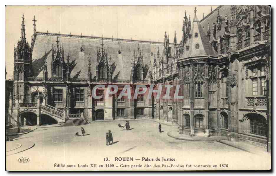 CPA Rouen Palais de Justice 