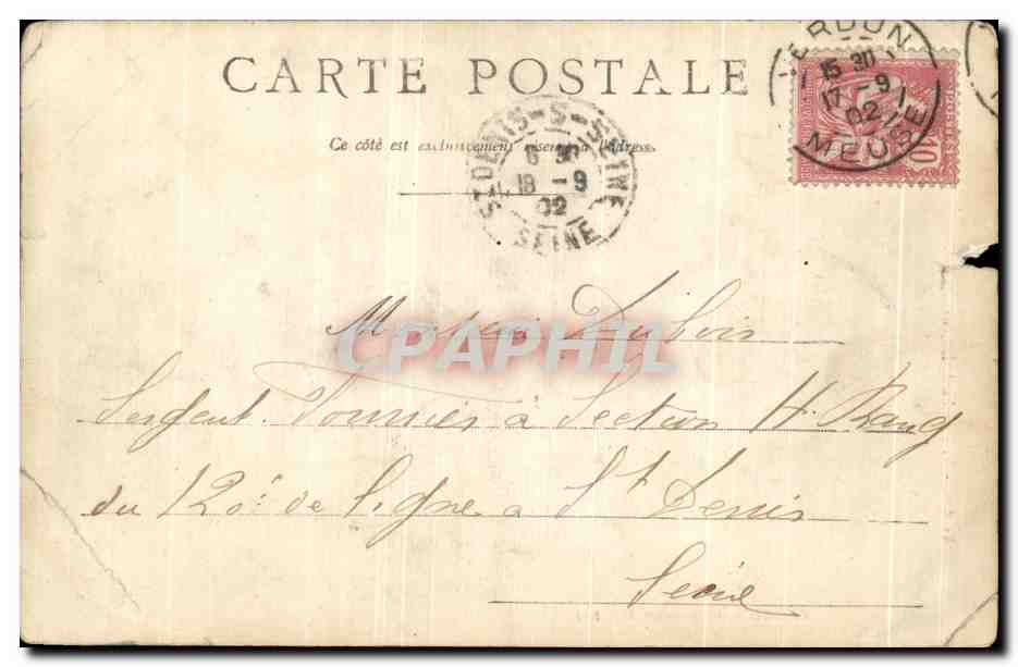 CPA Verdun Caserne Miribel Militaria — Reverso