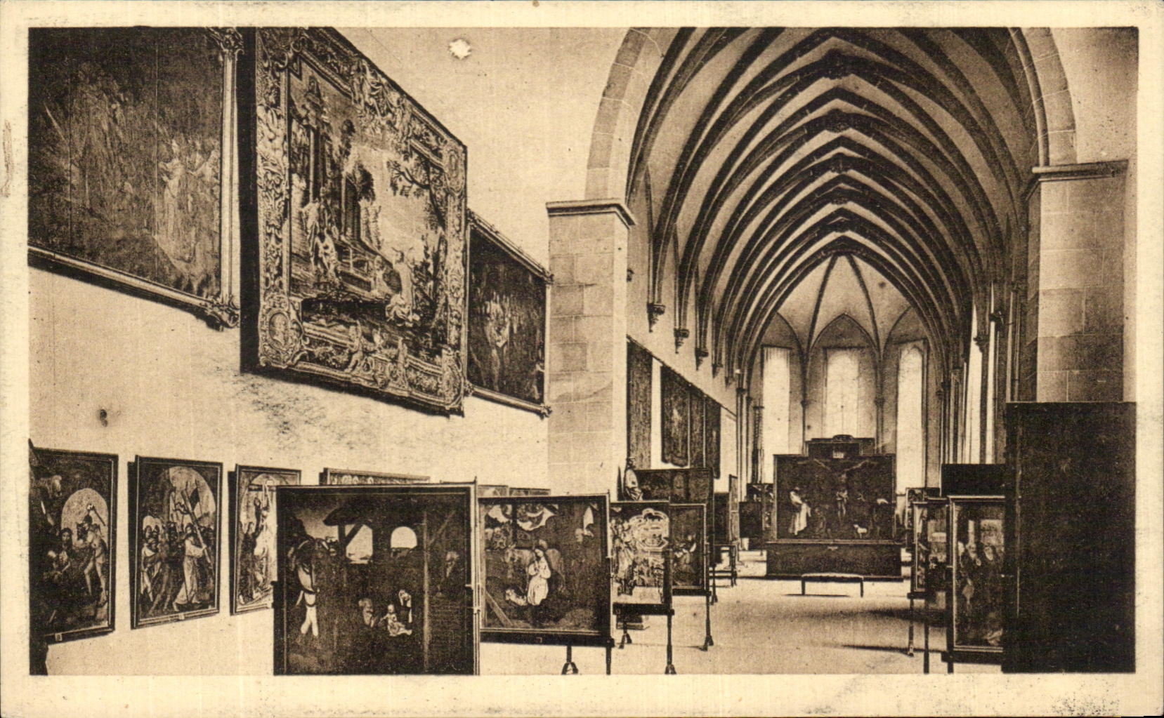 CPA Musee Des Unterlinden Colmar La Chapelle