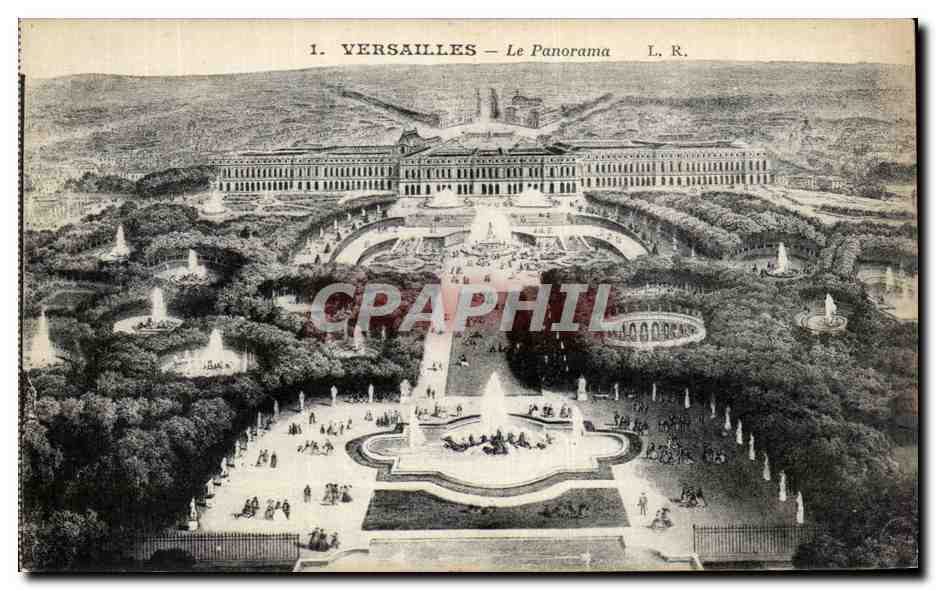 Versailles — Le Panorama — L. R.