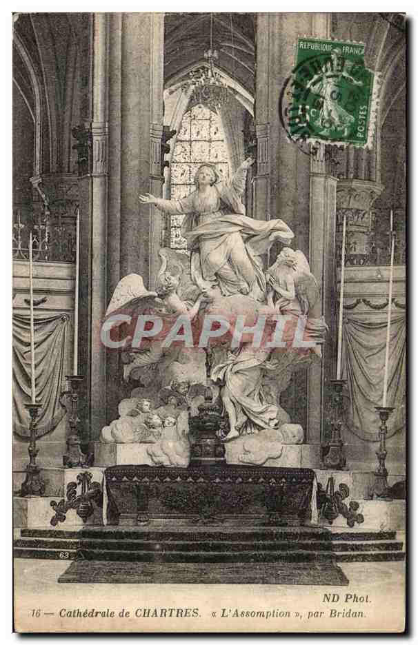 Chartreser Kathedrale — « Die Auferstehung », von Bridan — ND Phol.