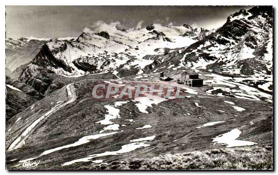 CPA Col de I'Iseran La Plus haute route d'Europe Le Mean Martin