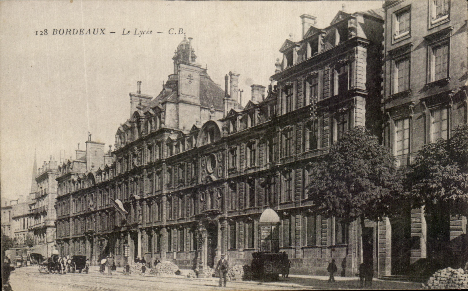 Bordeaux — Le Lycée — C.B.