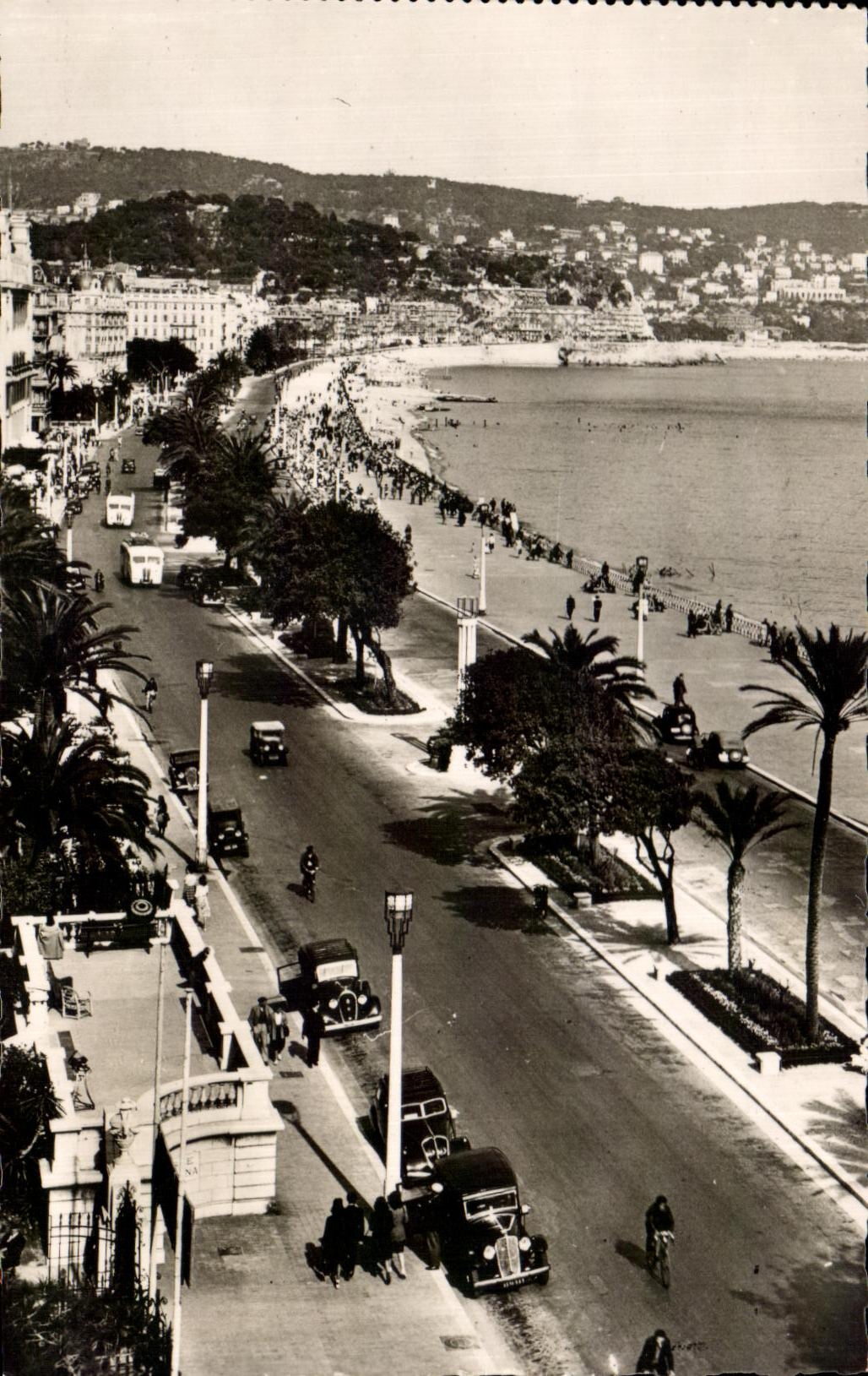 CPA Nice promenade des Anglais